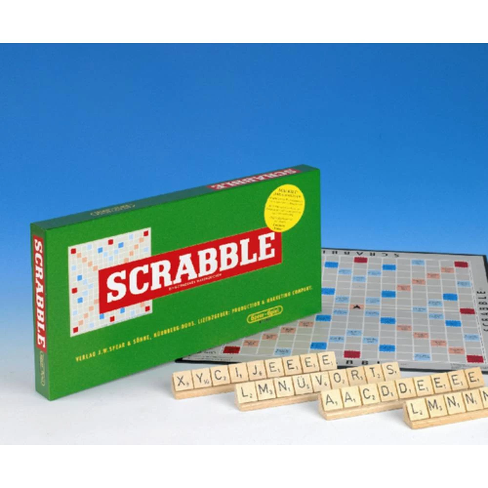 Piatnik 55011 Scrabble Jubiläumsspiel mit Holzsteinen slika