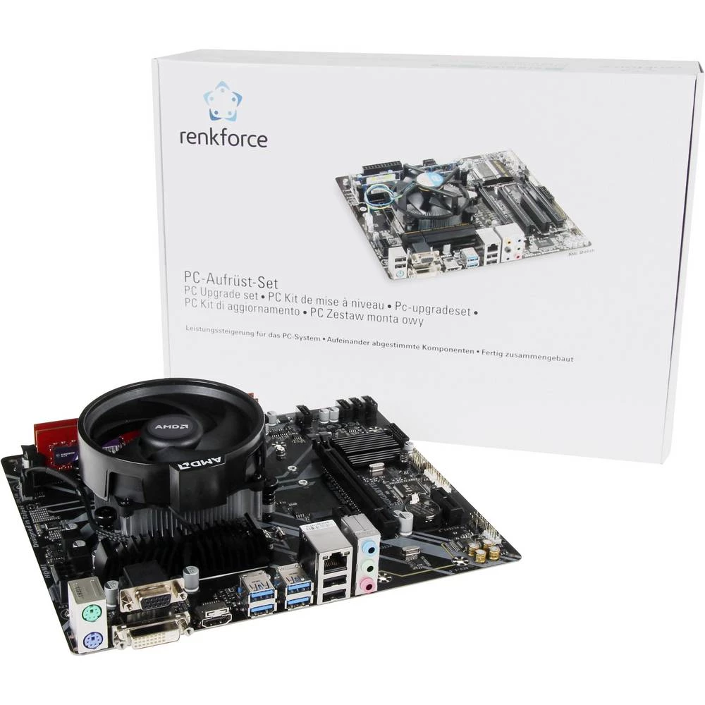 Komplet za podešavanje računala AMD Ryzen 3 (4 x 3.6 GHz) 8 GB AMD Radeon Vega Graphics Vega 8 Micro-ATX slika