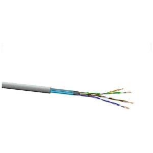 VOKA Kabelwerk 10308000-500 mrežni kabel cat 5e F/UTP 4 x 2 x 0.205 mm² siva (RAL 7035) 500 m slika