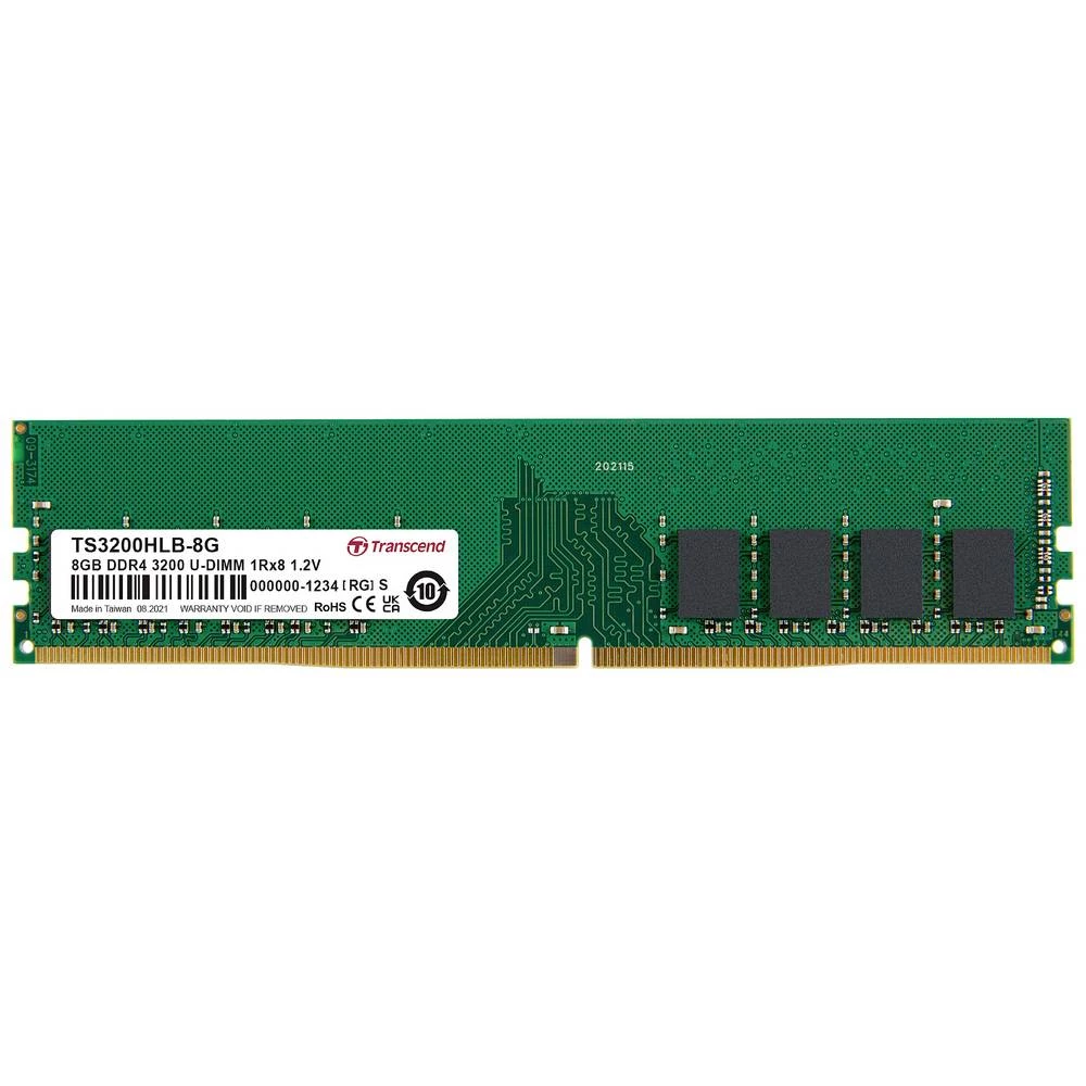 Transcend TS3200HLB-8G komplet radne memorije za računalo DDR4 8 GB 1 x 8 GB bez ECC-a 3200 MHz 288pin DIMM CL22 TS3200H slika
