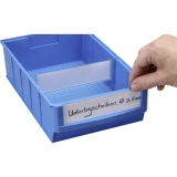 Označavanje naljepnica za kutije za pohranu Bijela, Prozirna Allit ProfiPlus ShelfBox Label B 456597 20 ST