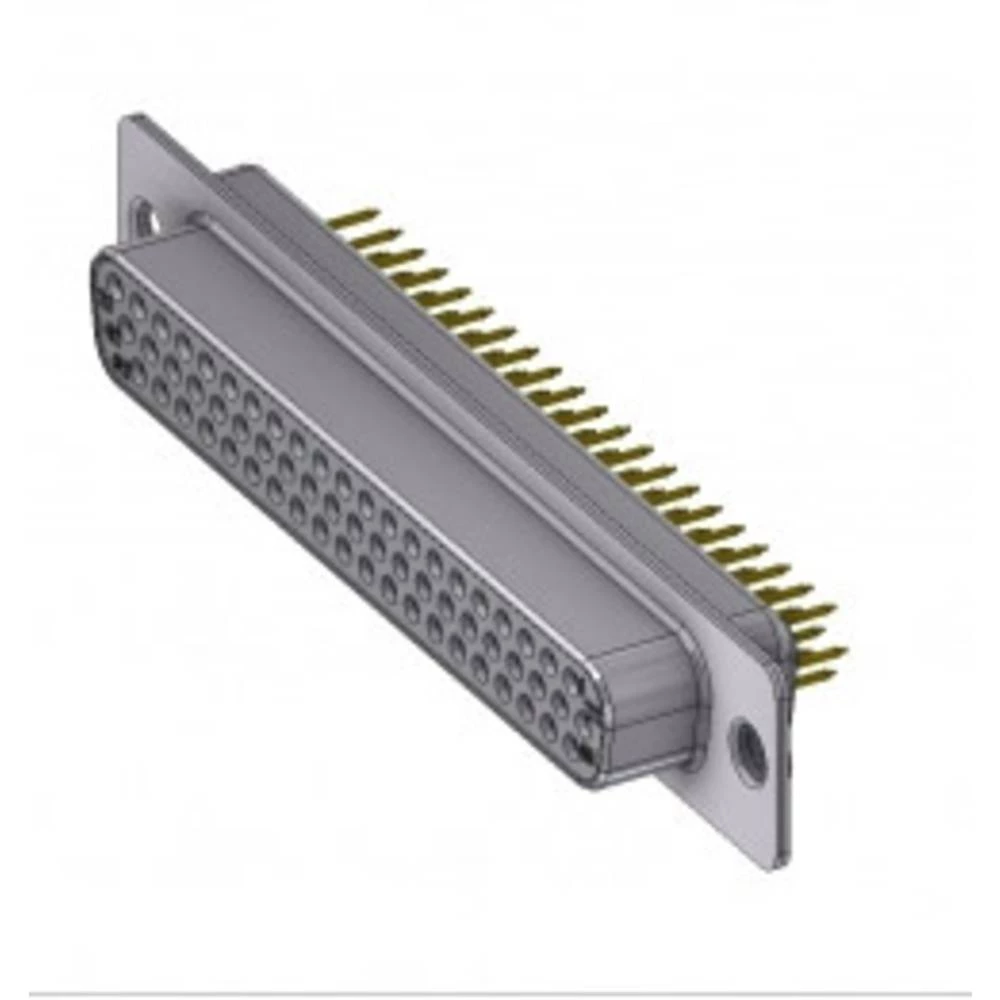 D-SUB priključak 180 ° Broj polova: 62 Lem, Pinovi DELTRON SWISS 1 ST slika