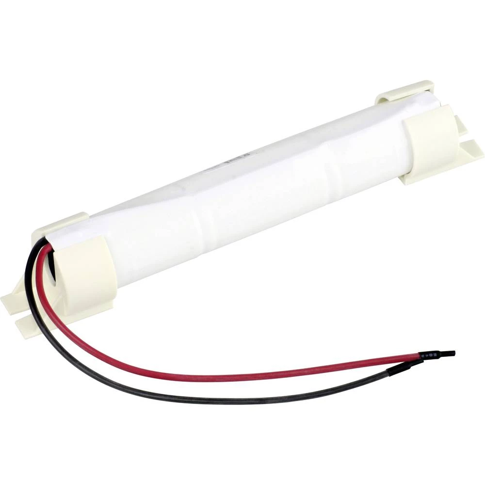 Aku-pack 3x Mono (D) Pogodan za visoke temperature, Kabel, Flat-Top NiCd Mexcel Inline Halter L1x3 3.6 V 4000 mAh slika