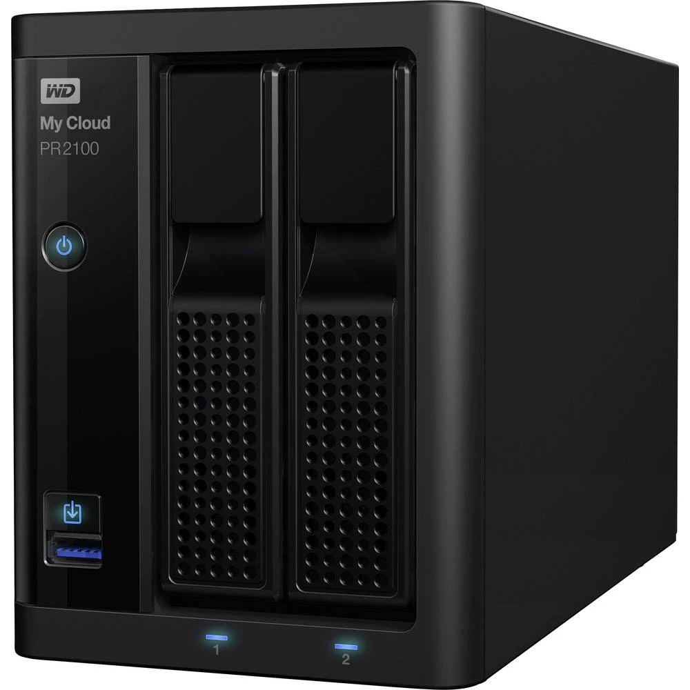 NAS server 12 TB Western Digital My Cloud™ Pro PR2100 WDBBCL0120JBK-EESN Business Cloud slika