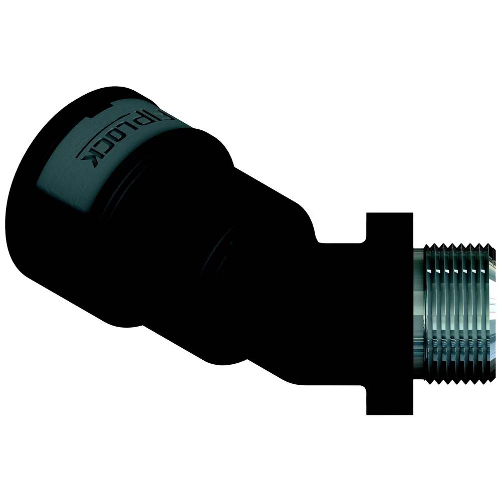 Fränkische Rohrwerke AAPA-17P16MB kutna uvodnica  17 mm     crna 10 St. slika