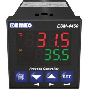 Emko ESM-4450.2.20.2.1/00.00/0.0.0.0 2-točkovni, p, pi, pd, pid termostat Pt100, J, K, R, S, T -200 do 1700 °C relej 5 A slika