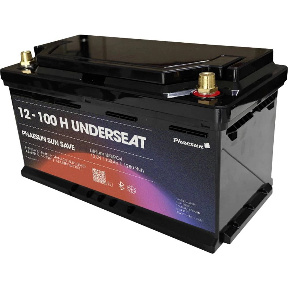 Phaesun PF-Underseat-12-100H specijalni akumulatori LiFePO 4 12.8 V/DC 100 Ah 1 kom. slika