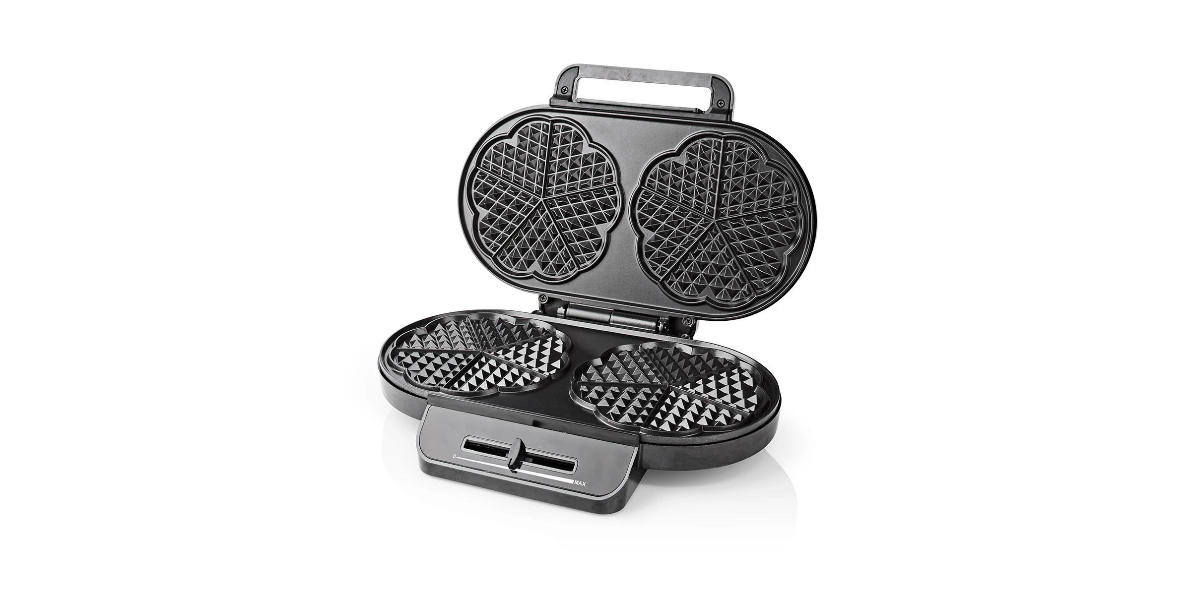 Kupite Nedis Waffle Maker | 2 x 5 heart shaped waffles