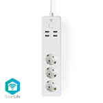 Nedis SmartLife Power Strip | Wi-Fi | 3x Plug