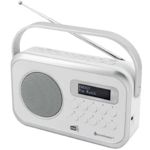 soundmaster DAB270WE desktop radio DAB+ (1012), ukw aux, DAB+, ukw bijela slika