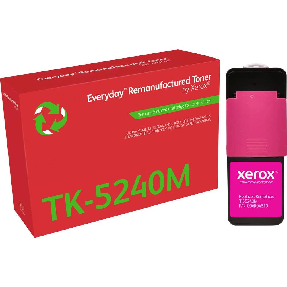Xerox toner zamijenjen Kyocera TK-5240M kompatibilan purpurno crven 3000 Stranica 006R04810 006R04810 slika