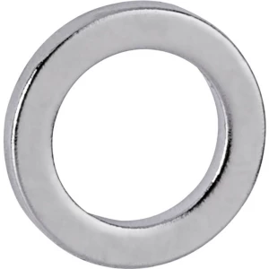 Maul Neodimijski magnet (Ø x V) 12 mm x 1.5 mm Prsten Srebrna 10 ST 6168396 slika