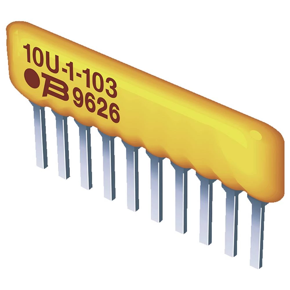 Bourns 4608X-102-101LF povezani otpori 100 Ω 1 kom. slika