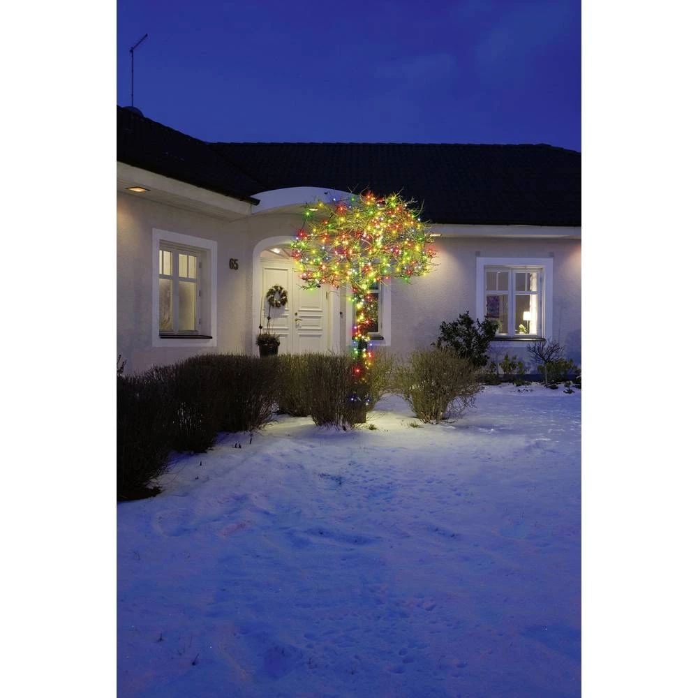 Konstsmide 3632-500 mikro svjetlosni lanac vani strujni pogon Broj žarulja 180 LED šaren Osvjetljena duljina: 5.53 m slika