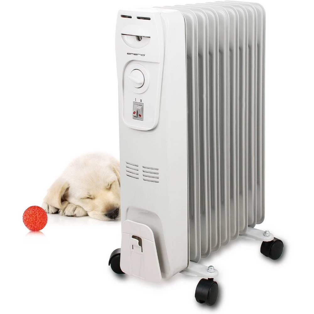 Uljni radijator 2000 W Bijela EMERIO HO-105589 slika