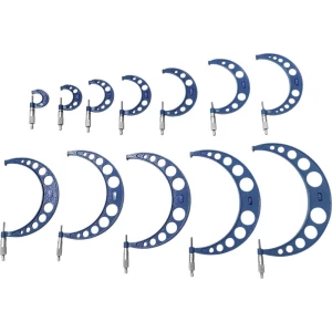 Dasqua 4111-8203 mikrometar-set s kontrolnom mjerom 0 - 300 mm DIN 863 slika