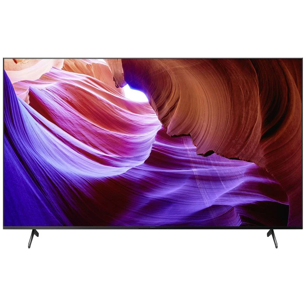 Sony KD85X85K LED-TV 215 cm 85 palac Energetska učinkovitost 2021 F (A - G) DVB-T2, dvb-c, dvb-s2, UHD, Smart TV, WLAN, pvr ready, ci+ crna slika