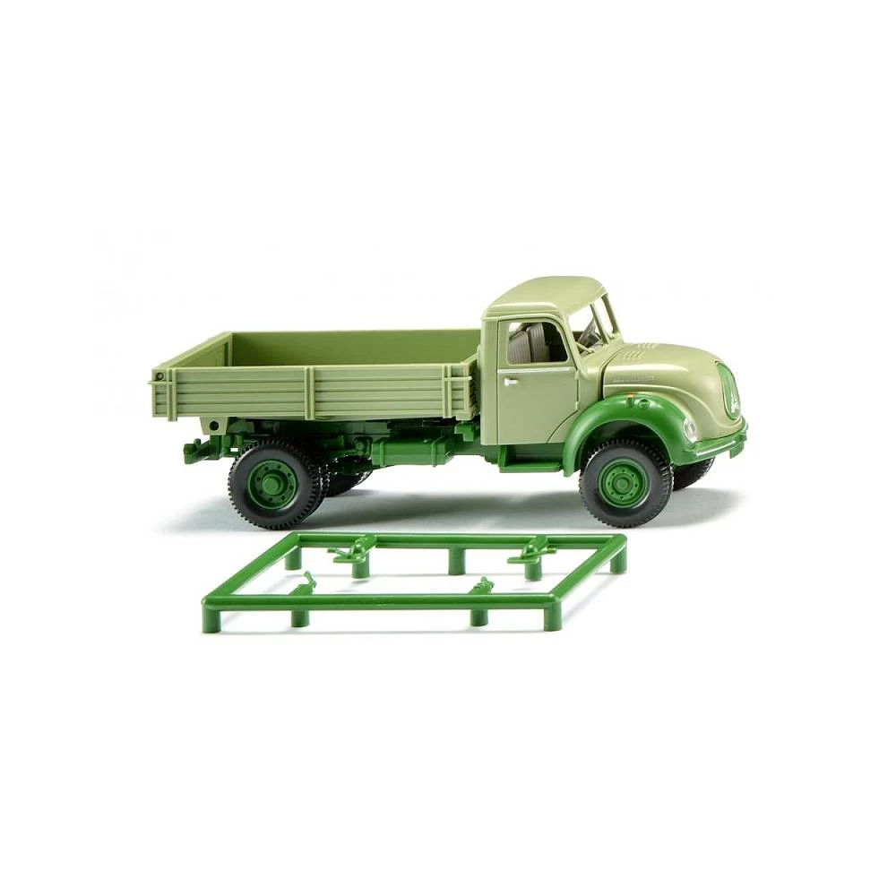 Wiking 042496 h0 Magirus Deutz kamion s ravnom platformom slika