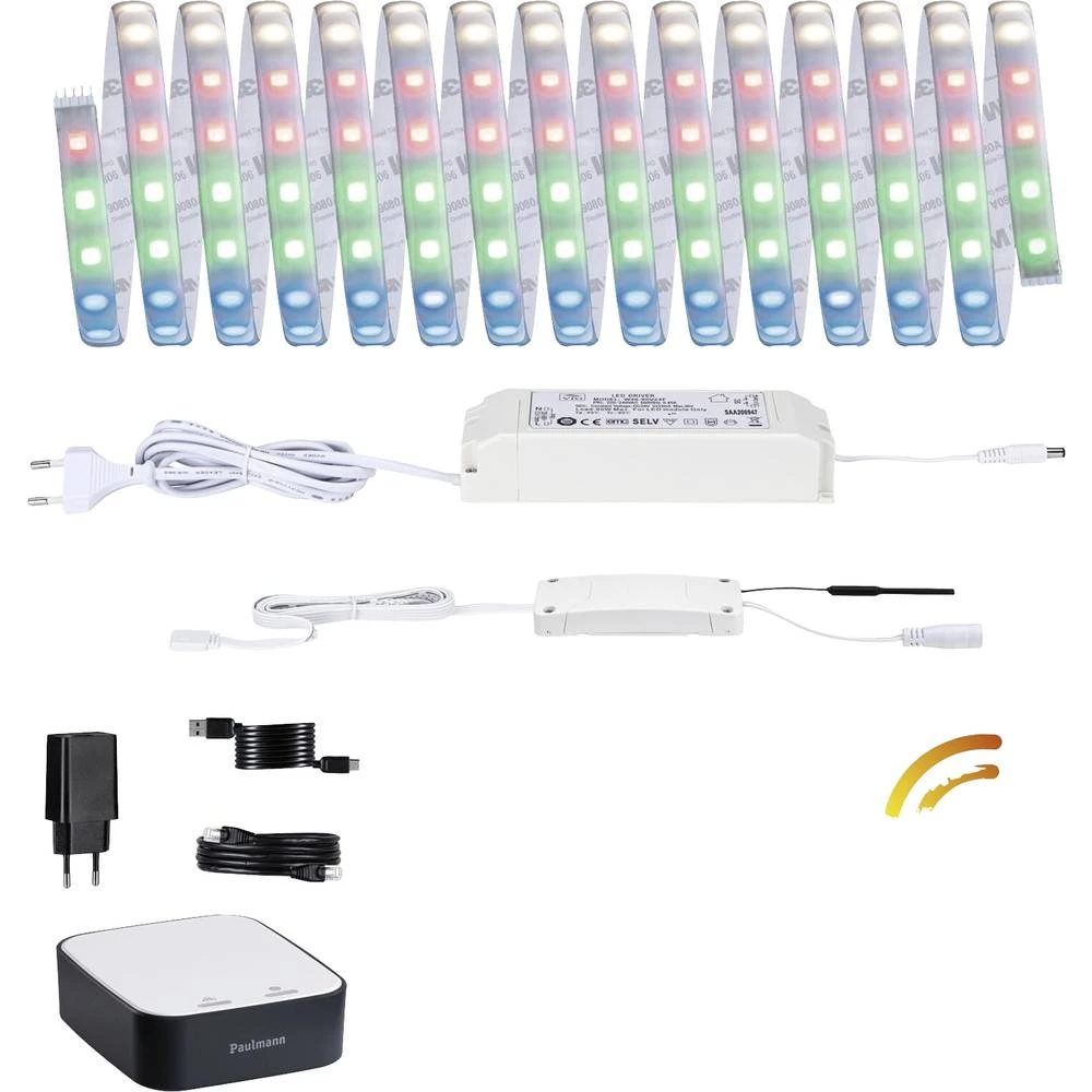 5179 smik Gateway + MaxLED500 RGBW Paulmann Home paket Smart Home System   40 W RGBw srebrna slika