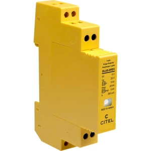 Citel 641301 DLAS-06D3 modul za prenaponsku zaštitu Zaštita od prenapona za: razdjelni ormar 20 kA 1 St. slika
