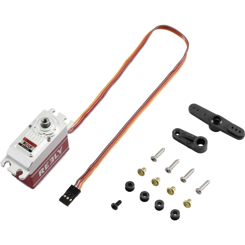Reely Standardni servo R2621SG Digitalni servo Materijal prigona: Metal Sustav utičnica: JR slika