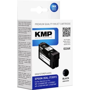 KMP patrona tinte zamijena Epson T359135XL kompatibilan single crn E226X 1638,4001 slika