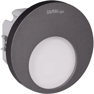 Zamel Muna 02-221-32 LED ugradbena zidna svjetiljka 0.42 W Toplo-bijela Grafitna slika