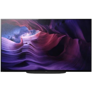 Sony KE-48A9 Bravia OLED-TV 121 cm 48 palac Energetska učinkovitost 2021 G (A - G) t slika