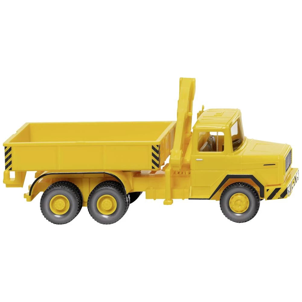 H0 teški traktor (Magirus Deutz) - prometno žuto Wiking 0504 04 h0 Magirus Deutz teški traktor slika