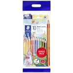 Staedtler olovka u boji Noris® jumbo 128 ergonomska, trokutasta  61 SET8 žuta, boje kože, narančasta, crvena, ljubičasta, plava boja, svijetloplava , zelena, smeđa boja, crna 10 St.