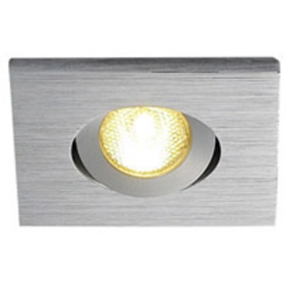 LED ugradna svjetiljka 4.4 W Toplo-bijela SLV New Tria Mini Set 114406 Aluminij (brušeni) slika