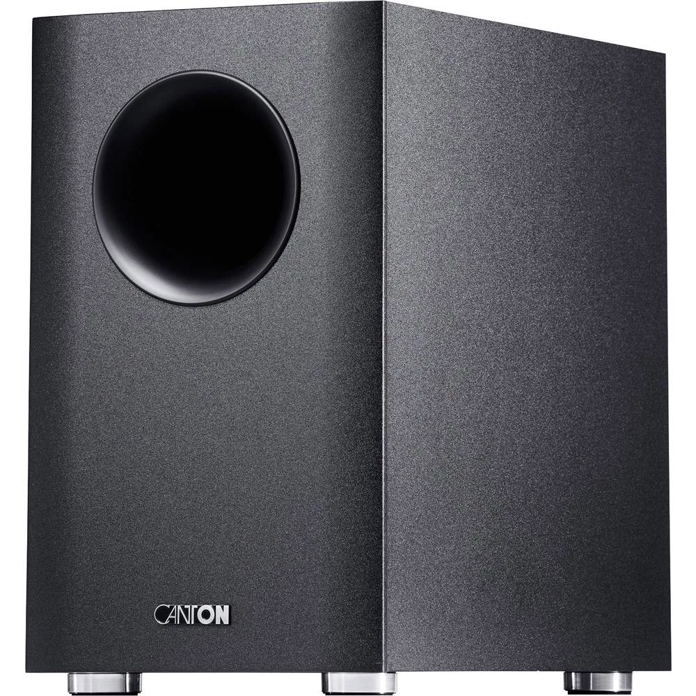 Canton AS 2020 SC HiFi subwoofer Crna 100 W 38 Hz - 150 Hz slika