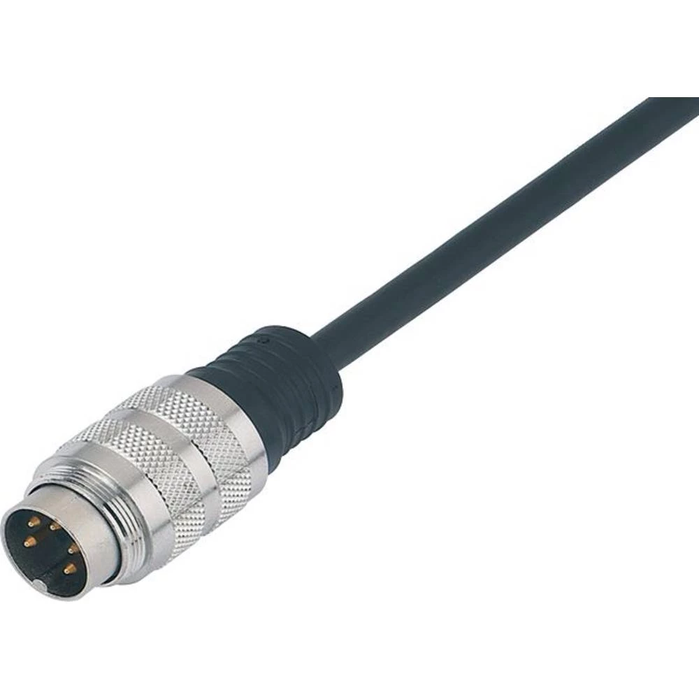 binder 79 6071 20 08-20 okrugli utikač konfekcionirani ravni muški konektor Ukupan broj polova: 8 Serija (Okrugli utični slika