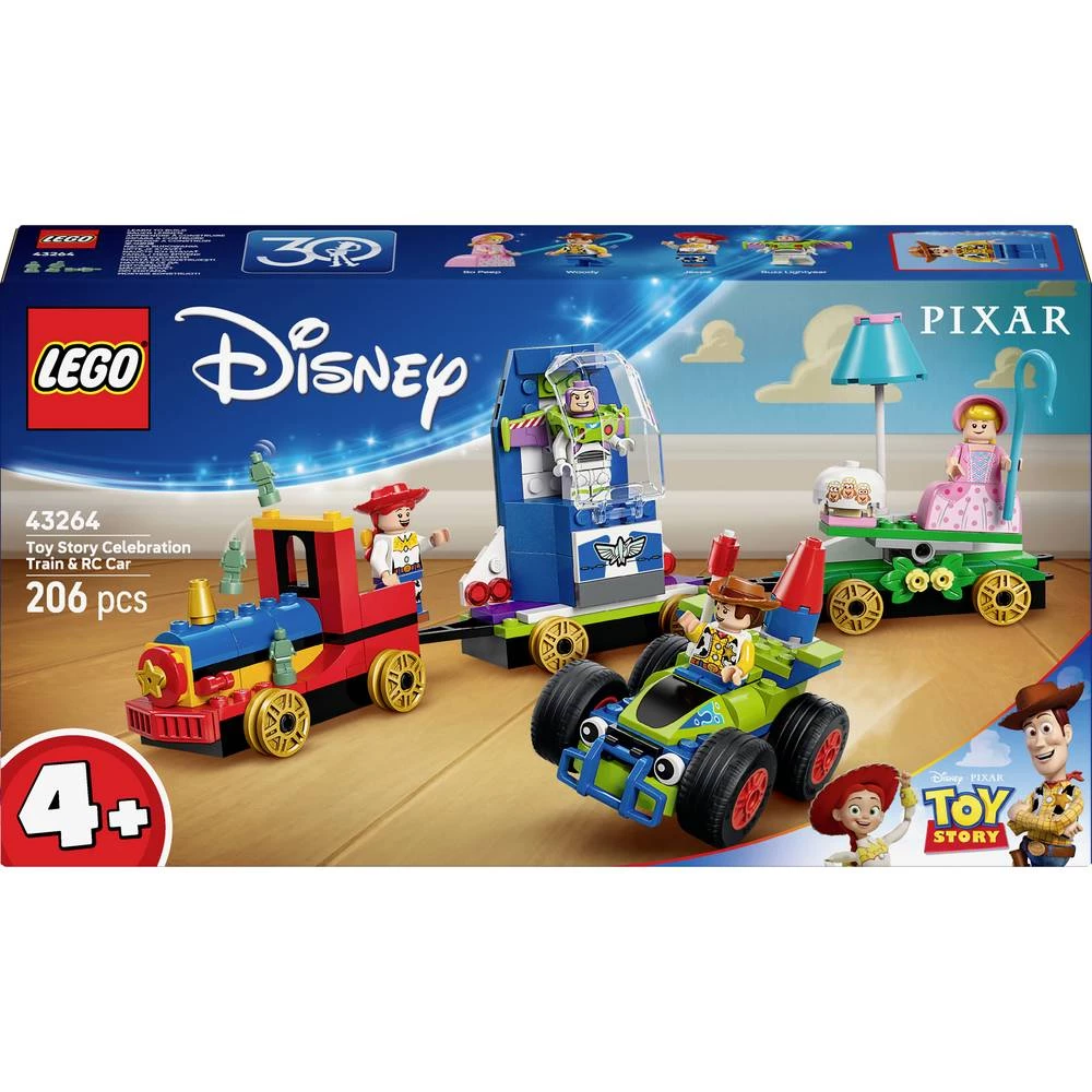 43264 LEGO® DISNEY Vlak za zabave i automobil na daljinsko upravljanje iz Priče o igračkama slika