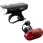 Komplet svjetla za bicikl Cateye GVOLT20 + OMNI3G LED baterijski pogon Crna, Crvena