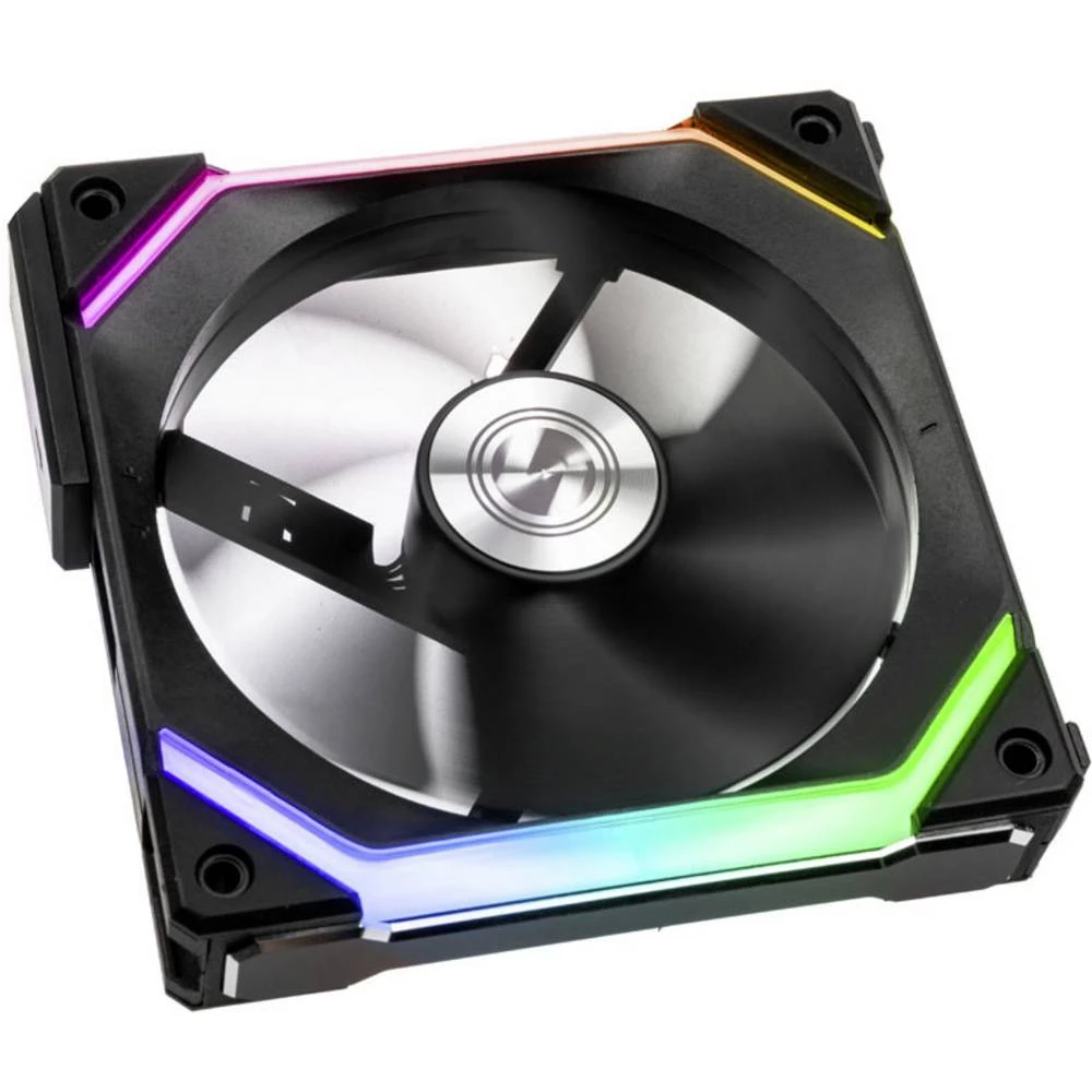 Lian Li Lian Li UNI FAN SL120 RGB PWM Lüfter, schwarz - 120 mm  ventilator za pc kućište crna, RGB (Š x V x D) 122.8 x 25 x 122.4 mm slika