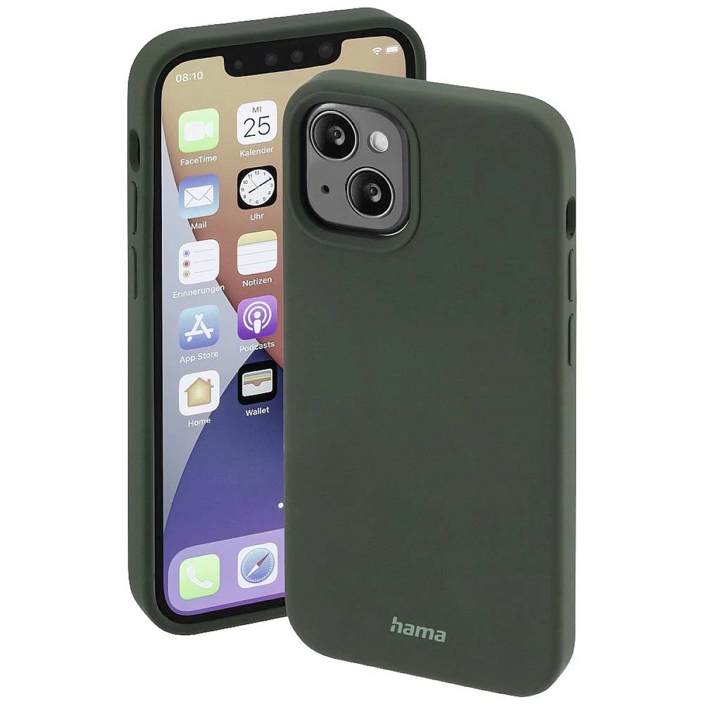 Hama  MagCase Finest Feel PRO  etui  Apple  iPhone 13  zelena slika