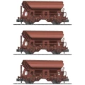 Fleischmann 830351 N Set od 3 vagona s okretnim krovom DB slika
