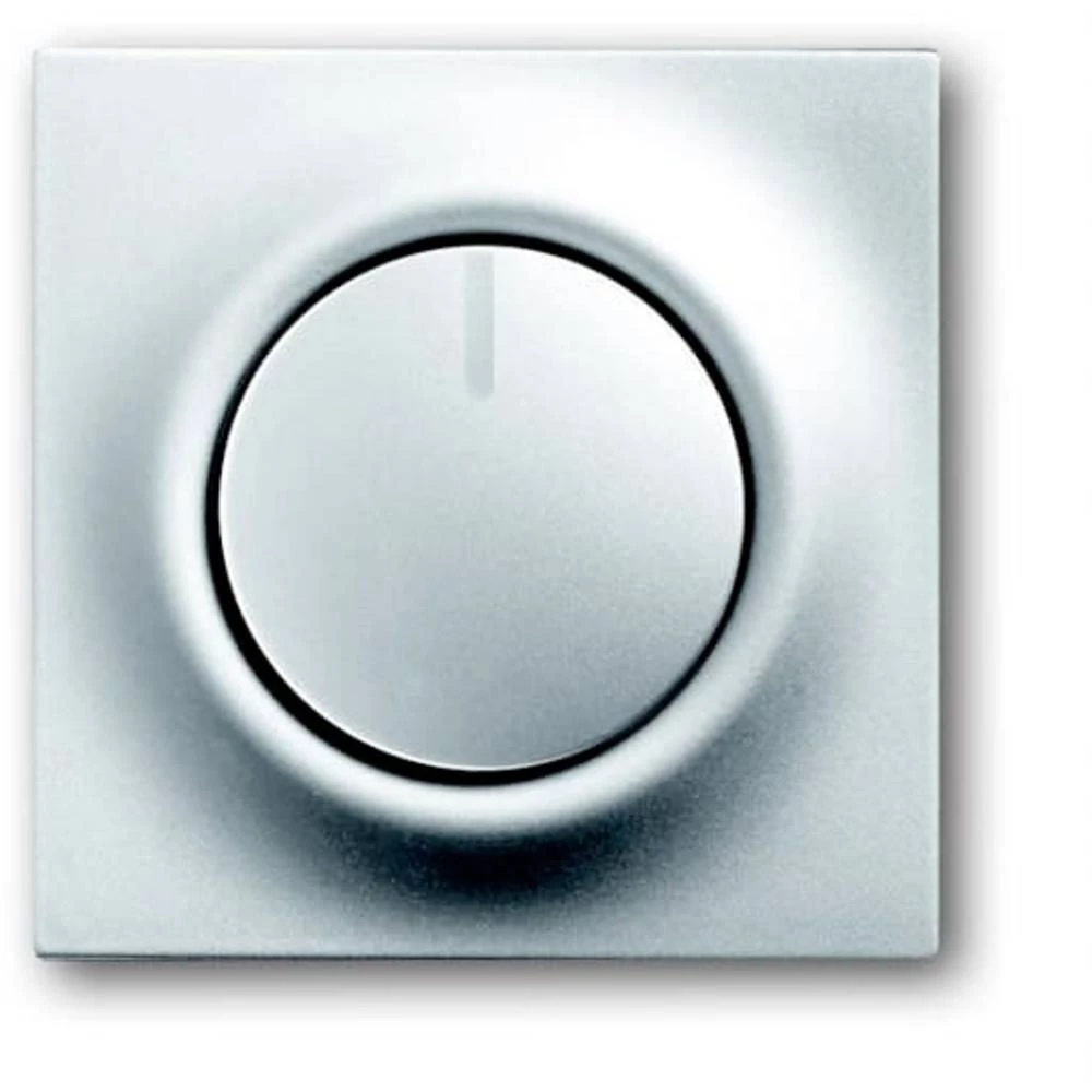 Busch-Jaeger  poklopac prigušivač svjetla  Impuls bijeli aluminij (RAL 9006), aluminij boja 2CKA006599A2917 slika