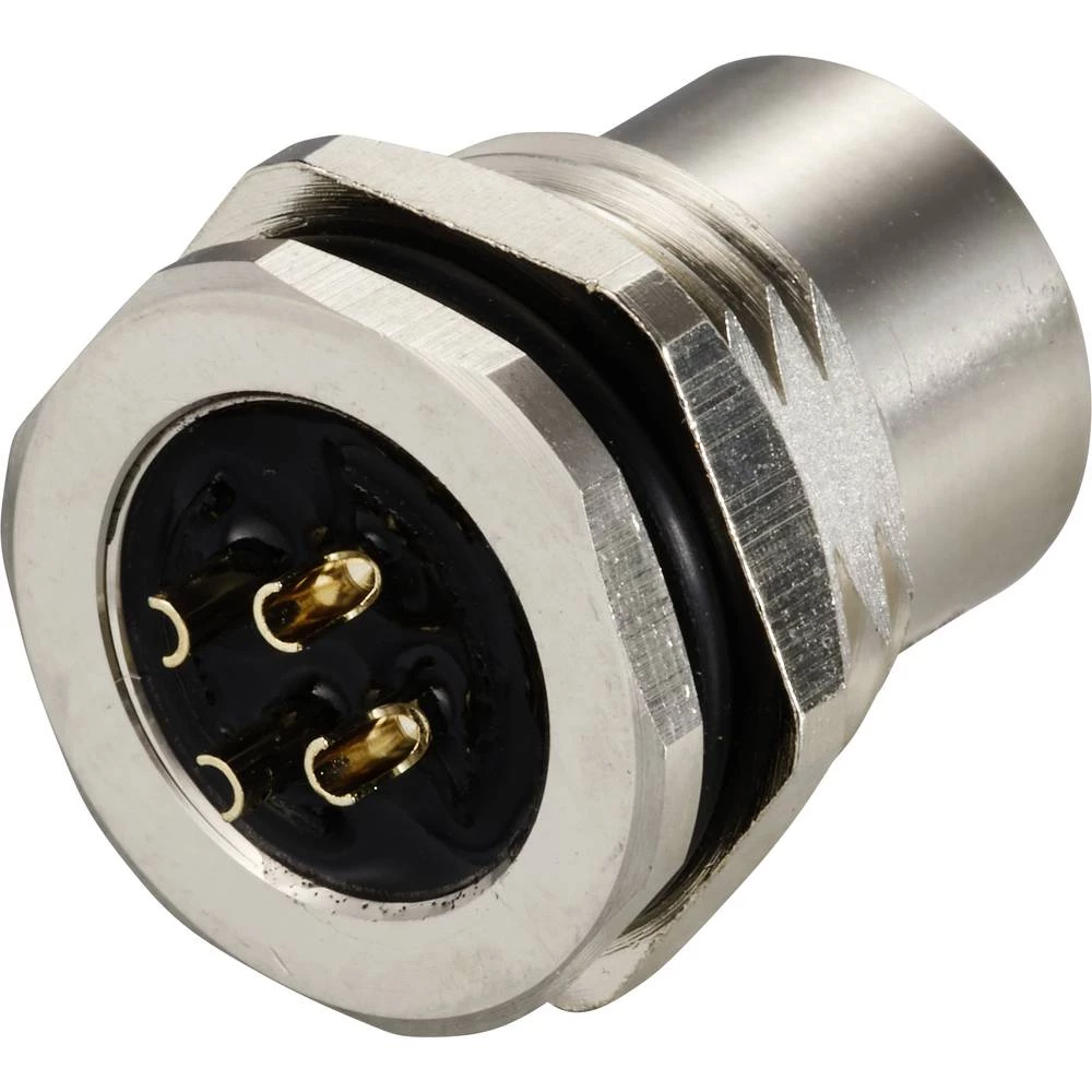 TRU COMPONENTS TC-12833052 ugrađena utičnica za senzor/aktivator M12 ženski, ugradbeni Broj polova: 4 1 St. slika