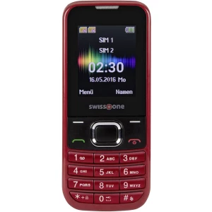 swisstone SC 230 Dual SIM mobilni telefon Crvena slika