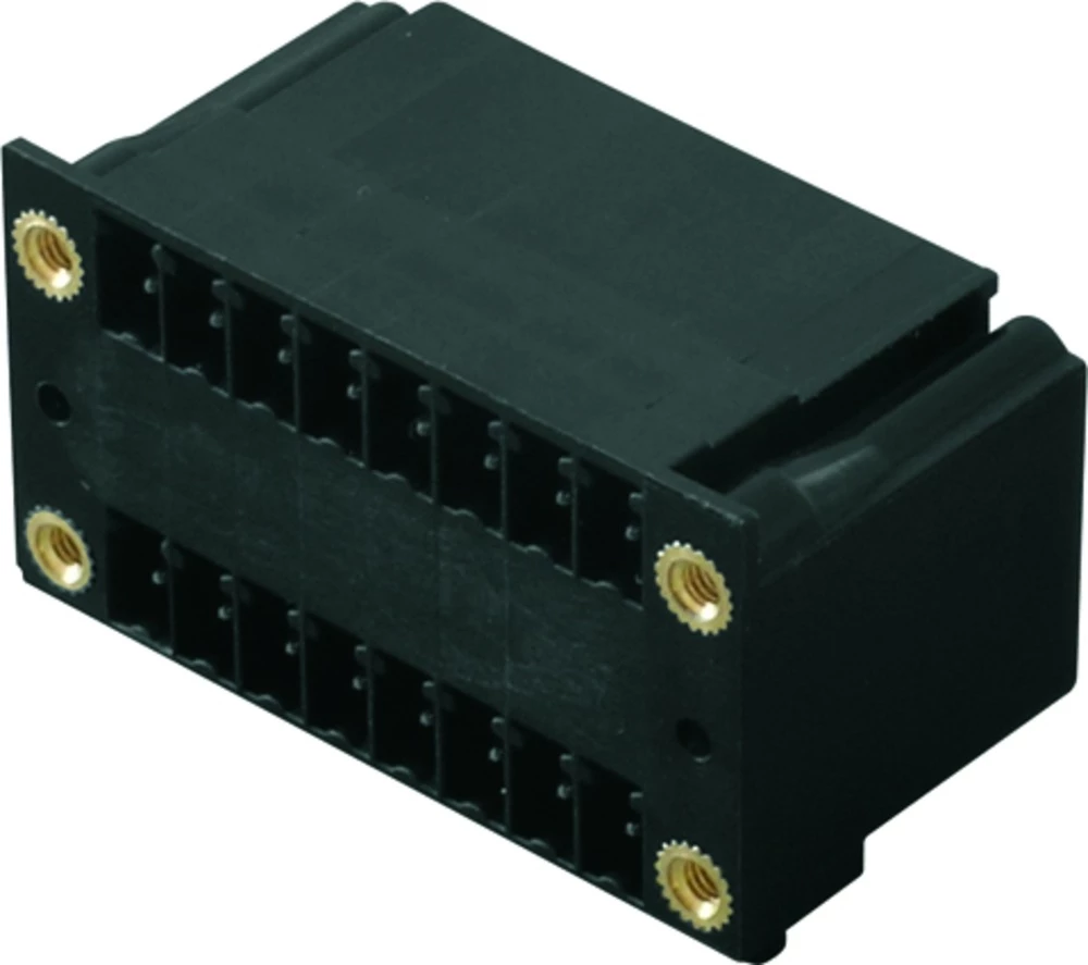 Utični konektor za tiskanu pločicu 1973640000 Weidmüller crna sadržaj: 50 komada slika