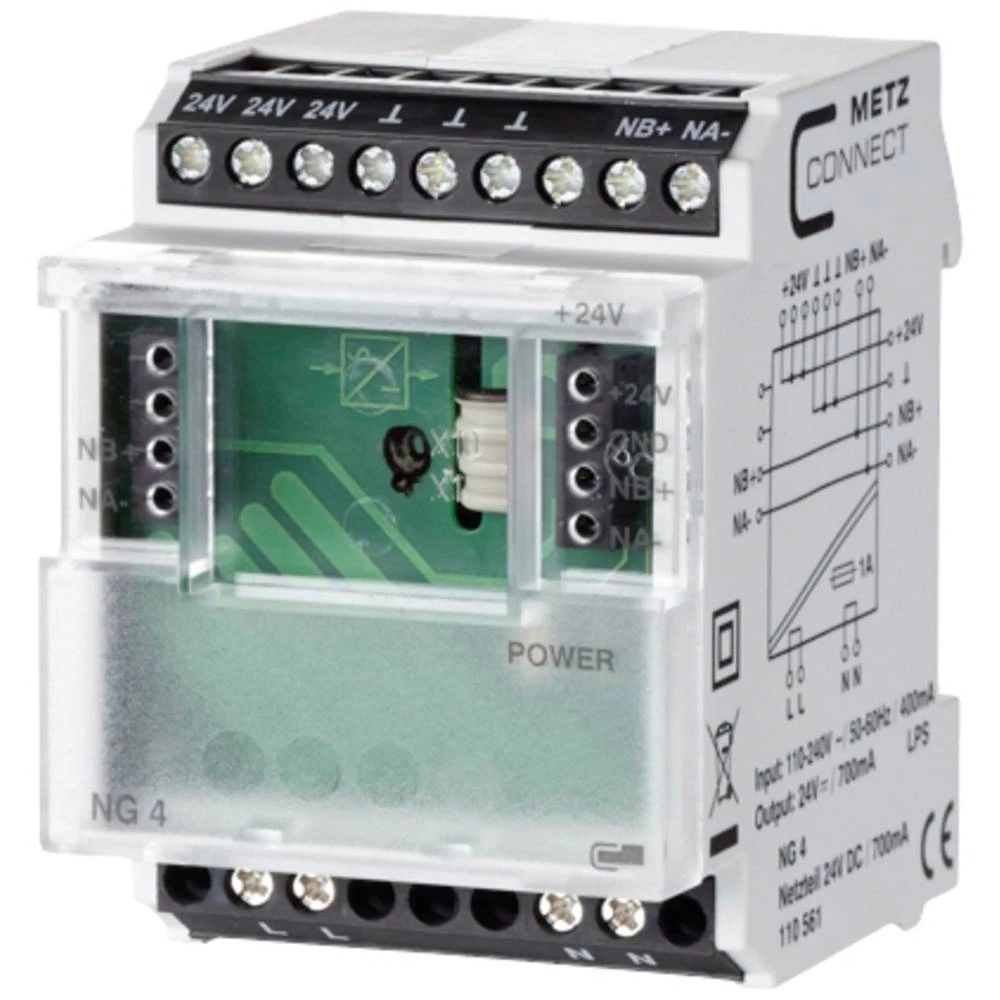Metz Connect NG4 #####Netzgerät 24 V/DC 700 mA 16 W Content 1 St. slika