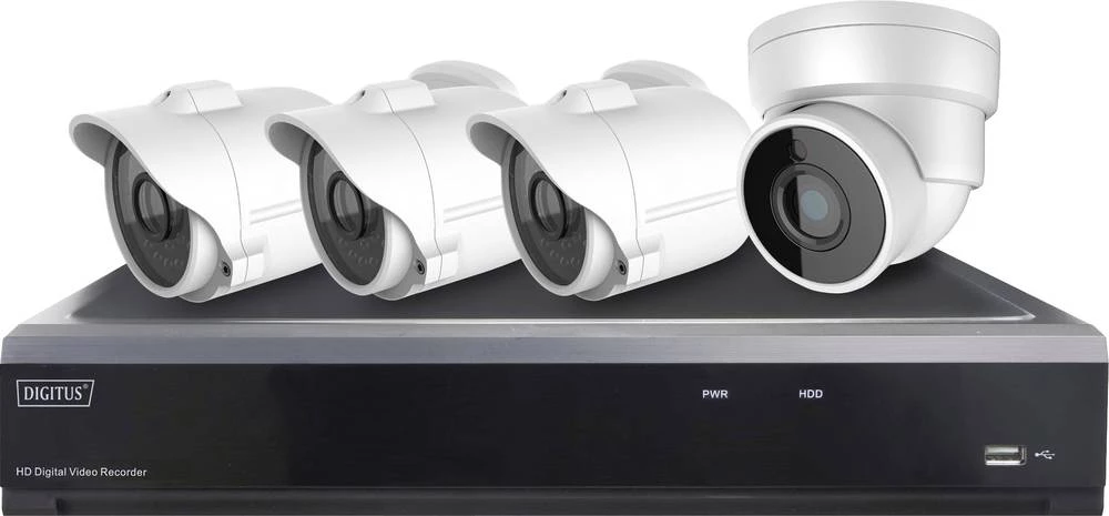 Digitus Digitus 6-kanalni AHD Set sigurnosne kamere zaUnutrašnje područje DN-16121 slika