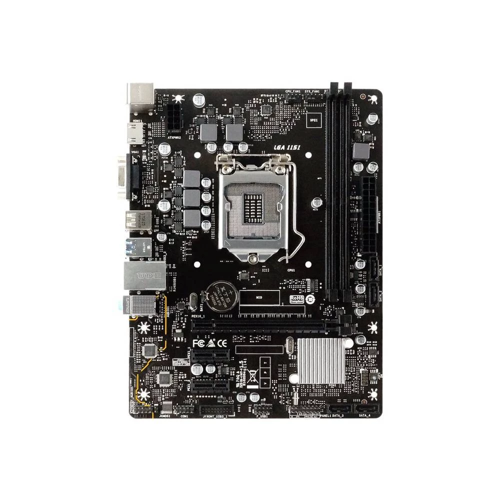 Biostar H310MHP, Intel, LGA 1151 (Socket H4), Intel® Celeron®, Intel® Core™ i3, Intel® Core™ i5, Intel® Core™ i7, Intel® Core™ i9, Intel® Pentium®, DDR4-SDRAM, 32 GB, DIMM BioStar H310MHP matična p... slika