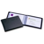 Sigel Mapa za posjetnice 40 kartica (Š x V x d) 110 x 75 x 12 mm Crna Umjetna masa ojačana staklenim vlaknima, otporna na udare