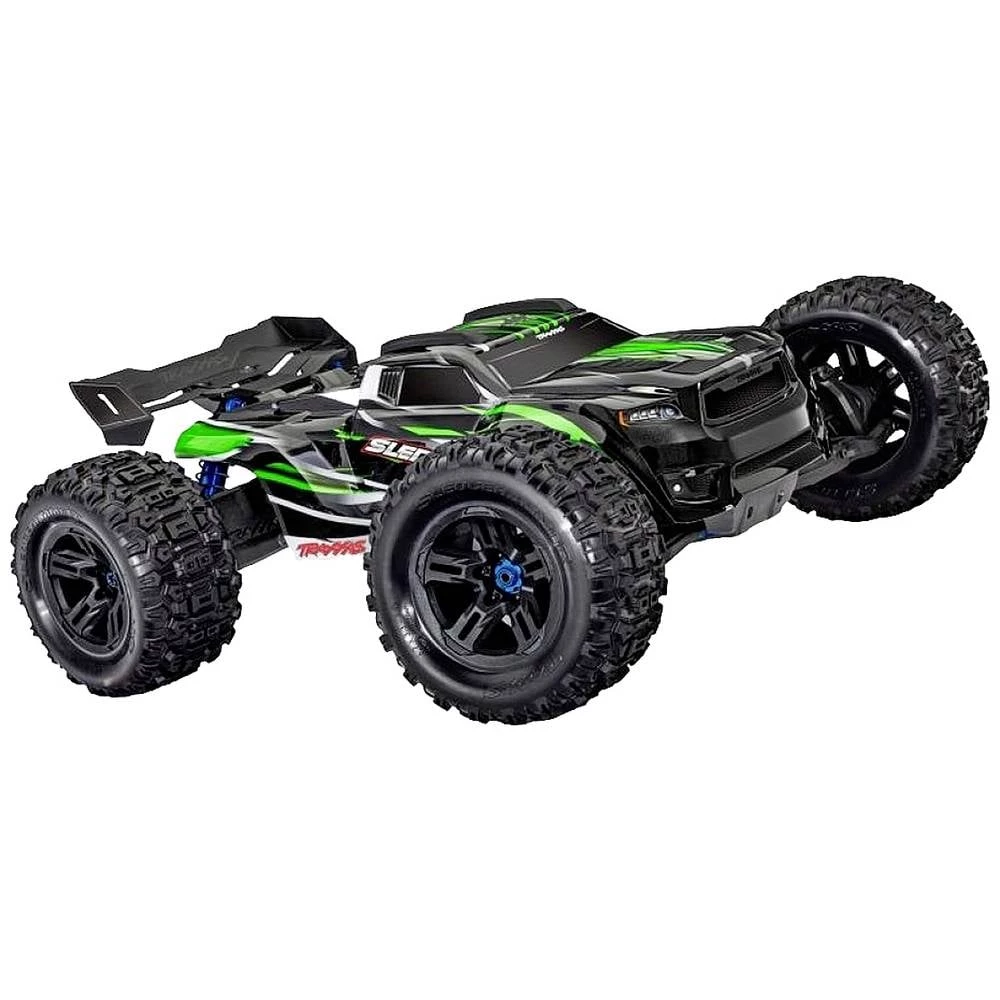 Traxxas Sledge 6S zelena bez četkica 1:8 RC model automobila  Truggy pogon na sva četiri kotača (4wd) RtR 2,4 GHz slika