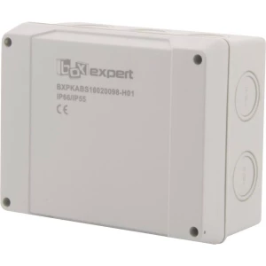 Boxexpert BXPKABS16020098-H01 instalacijsko kućište 160 x 200 x 98 ABS svijetlosiva 5 St. slika