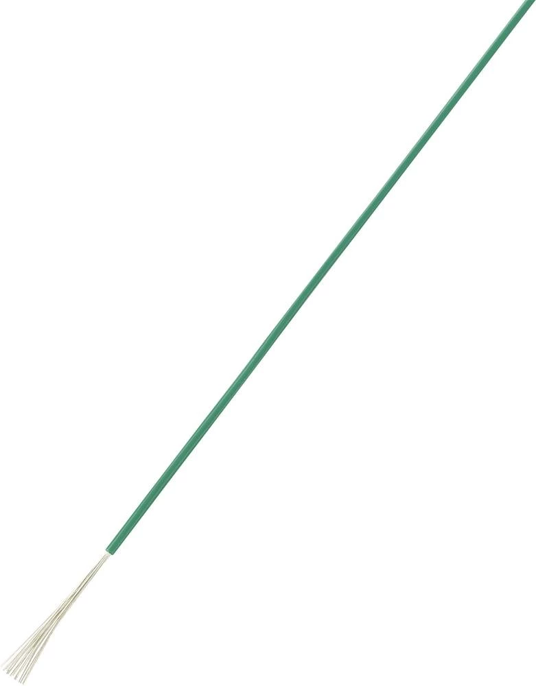 Pletenica LiY 1 x 0.50 mm&sup2; Zelena TRU COMPONENTS 1571476 10 m slika