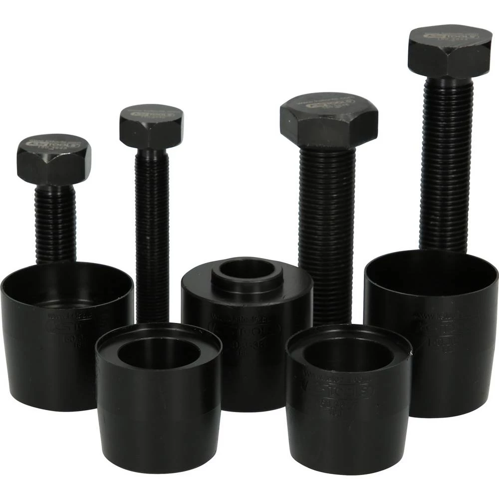 KS Tools 150.3635 Set alata za montažu teflonske brtve vratila i uljne brtve, 9 kom slika